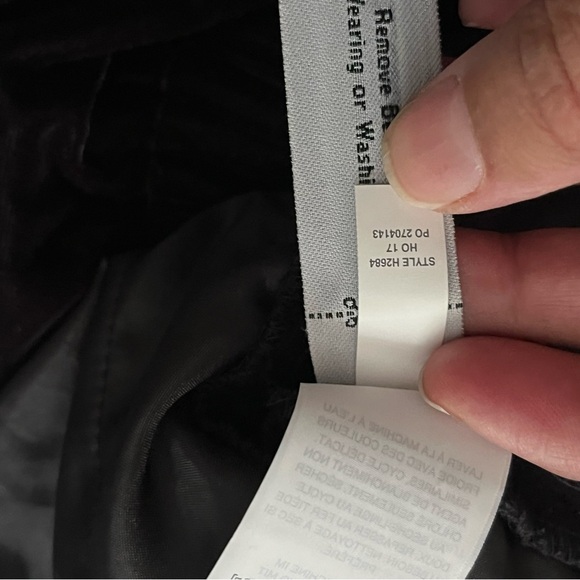 NWT J.Crew Pull-on Elastic Waist Velvet Cropped Pants - Picture 8 of 9